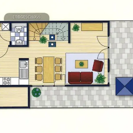 Prázdninový dům Haus Nr 05, Deichgraf